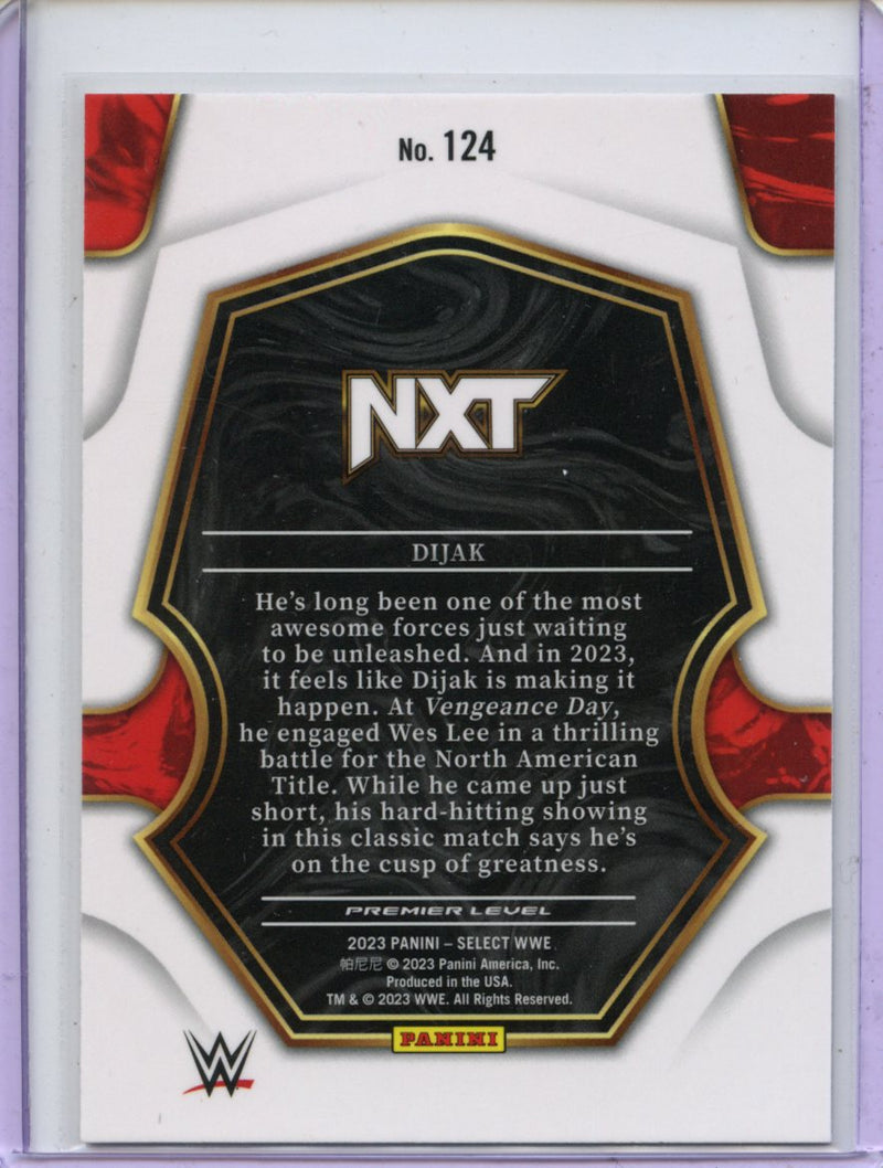 2023 Panini Select WWE Dijak Premier Level