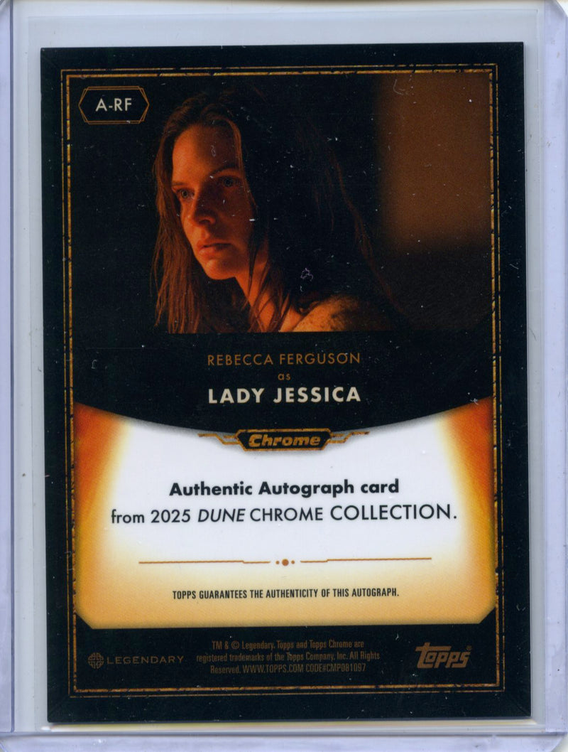 2024 Topps Dune Chrome Lady Jessica Autograph Atreides Green Prism 79/99