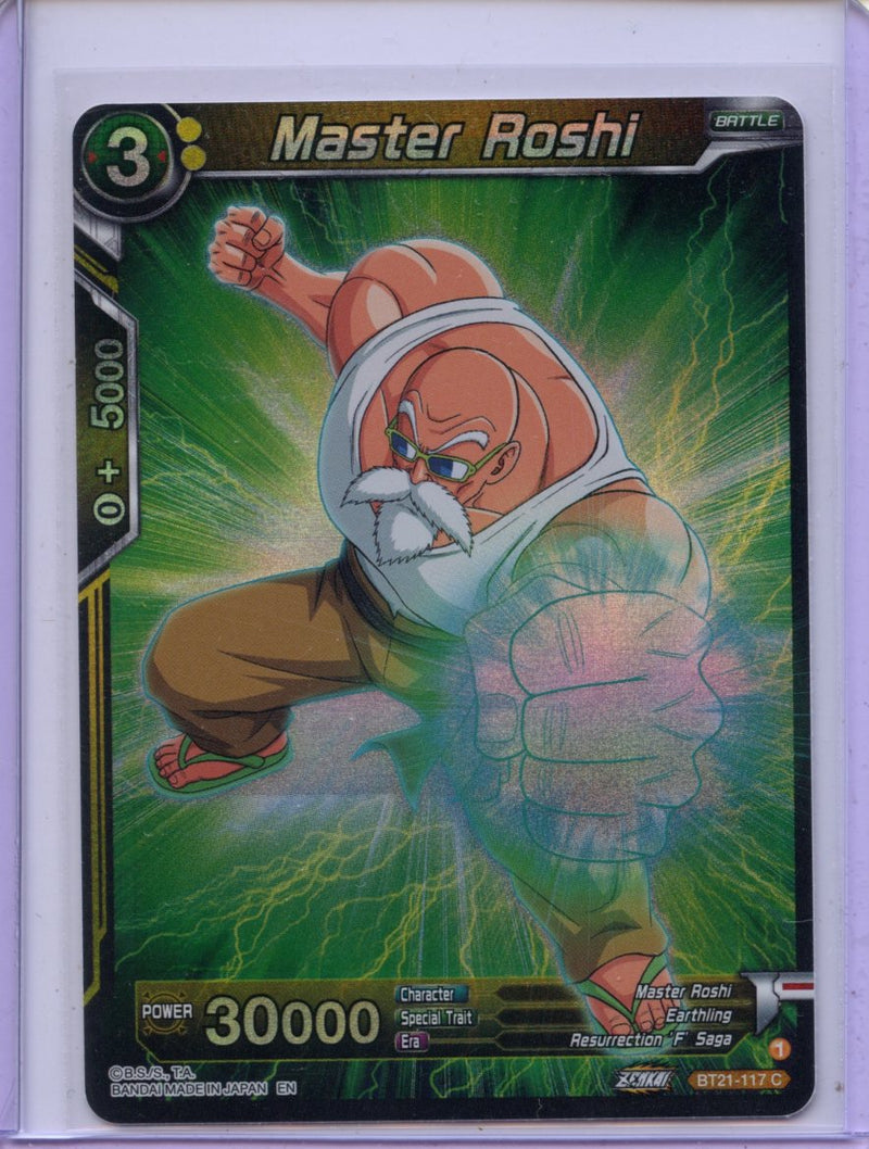 Master Roshi - Wild Resurgence BT21-117 C Foil