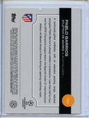 2024-25 Topps Chrome UEFA Club Comps Pablo Barrios Neon Pink RayWave 130/175