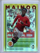 2024-25 Topps UEFA Club Competitions Kobbie Mainoo Gold Foilboard 47/50