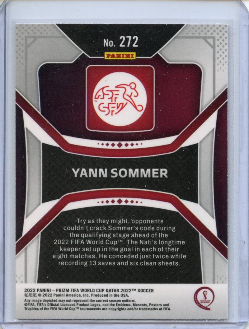 2022 Panini Prizm FIFA World Cup Qatar Yann Sommer