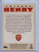 2024-25 Topps UEFA Deco Thierry Henry Artistry