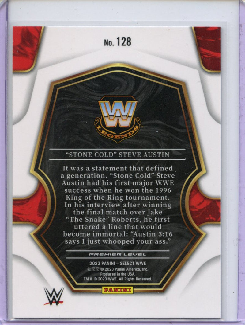 2023 Panini Select WWE "Stone Cold" Steve Austin Premier Level