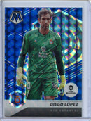 2021-22 Mosaic La Liga Diego Lopez Blue Mosaic 50/99