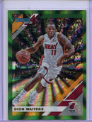 2019-20 Panini Donruss Dion Waiters Green Laser 46/99