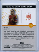2023-24 Topps Pristine Road To Euro Xavi