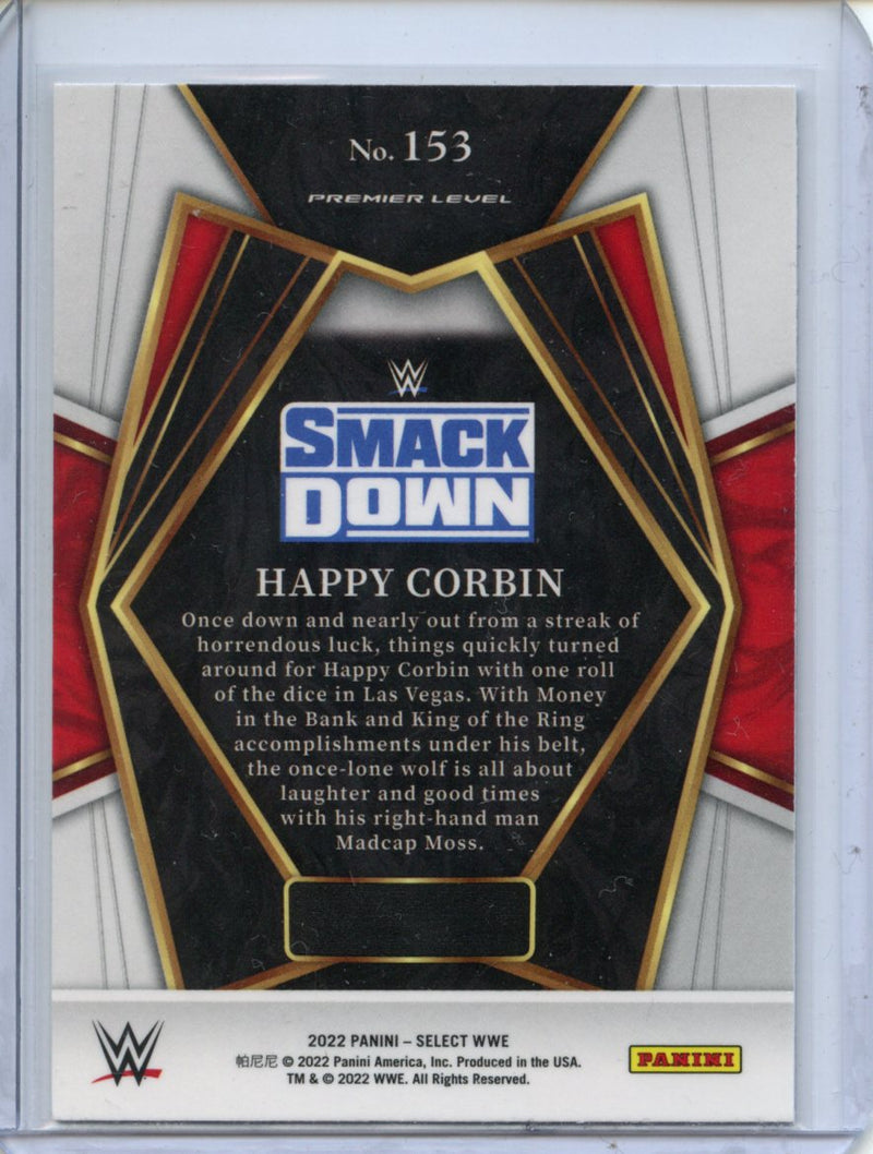 2022 Panini Select WWE Happy Corbin Premier Level
