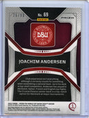 2022 Panini Prizm World Cup Joachim Andersen Red Mojo Prizms 26/99