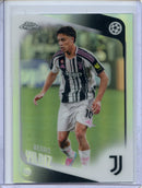 2025-26 Topps Chrome UEFA Club Comps Kenan Yildiz Refractor