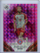 2023-24 Topps Chrome UEFA Konrad Laimer Pink Geometric 177/250