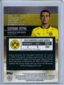 2020-21 Topps Stadium Club Chrome UEFA Champions League Giovanni Reyna