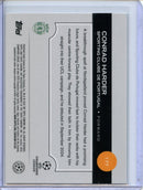 2024-25 Topps Chrome UEFA Club Comps Conrad Harder Aqua Lava 31/199