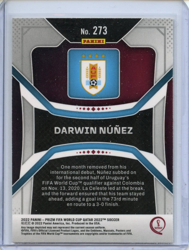 2022 Panini Prizm FIFA World Cup Qatar Darwin Nunez