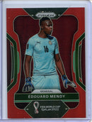 2022 Panini Prizm World Cup Edouard Mendy Red Prizms 99/399