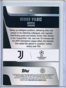 2025-26 Topps Chrome UEFA Club Comps Kenan Yildiz Refractor