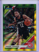 2019-20 Panini Donruss Jabari Parker Green Yellow Laser
