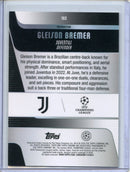 2025-26 Topps Chrome UEFA Club Comps Gleison Bremer Refractor