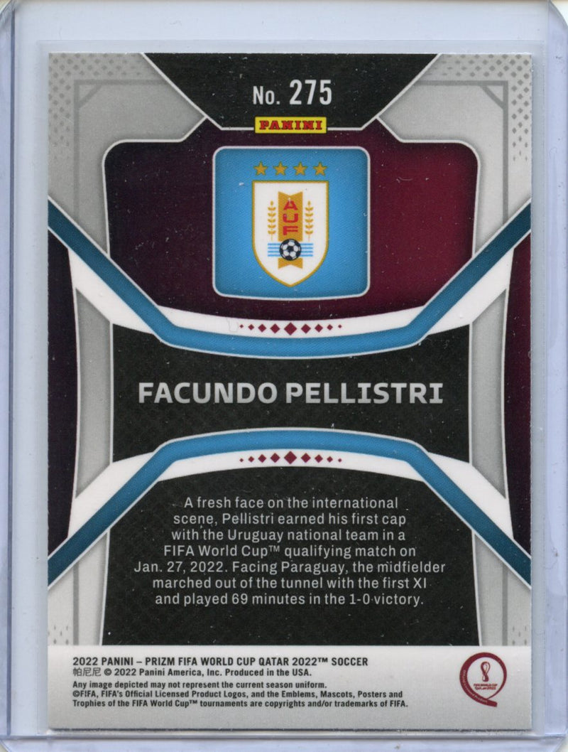 2022 Panini Prizm FIFA World Cup Qatar Facundo Pellistri