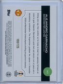 2024-25 Topps UEFA Club Competitions Alejandro Garnacho Blue Inferno 100/125