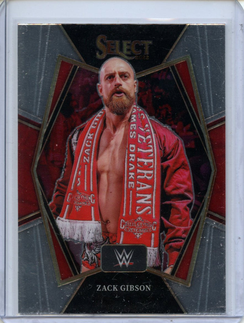2022 Panini Select WWE Zack Gibson Premier Level