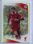 2025-26 Topps Chrome UEFA Club Comps Hugo Ekitike Refractor