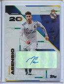 2025-26 Topps Los Blancos Real Madrid Marco Asensio Modern Madrid Autographs Green 55/99