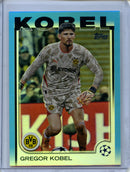 2024-25 Topps UEFA Club Competitions Gregor Kobel Blue Inferno 70/125
