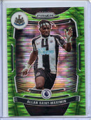 2021-22 Prizm Premier League Allan Saint-Maximin Breakaway Lime Green 2/5