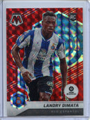 2021-22 Mosaic La Liga Landry Dimata Red Mosaic