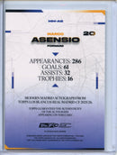 2025-26 Topps Los Blancos Real Madrid Marco Asensio Modern Madrid Autographs Green 55/99