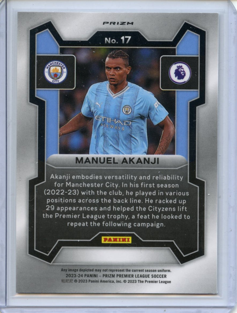 2023-24 Prizm Premier League Manuel Akanji Breakaway Prizm