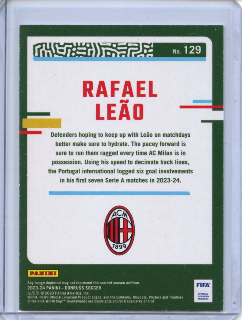 2023-24 Donruss FIFA Rafael Leao Silver