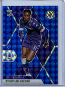 2020-21 Panini Mosaic Serie A Christian Kouame Blue 9/99