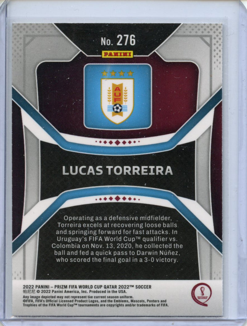 2022 Panini Prizm FIFA World Cup Qatar Lucas Torreira