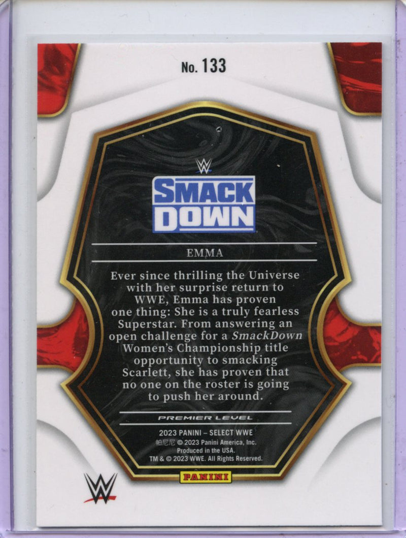 2023 Panini Select WWE Emma Premier Level