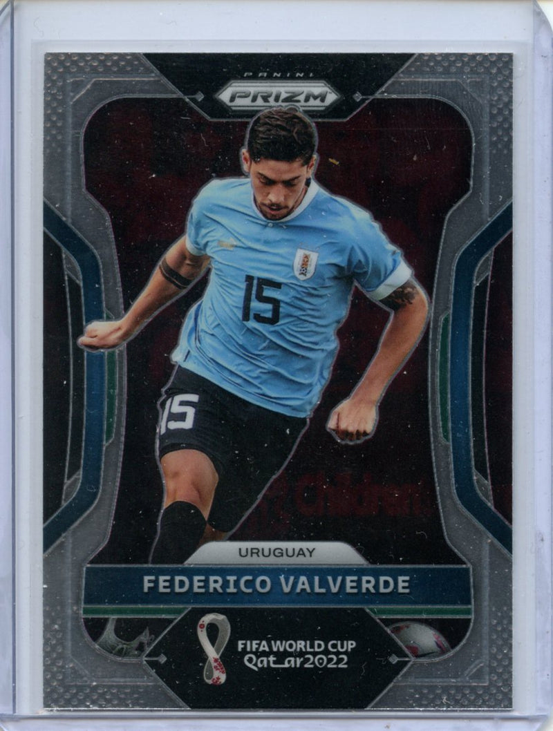 2022 Panini Prizm FIFA World Cup Qatar Federico Valverde