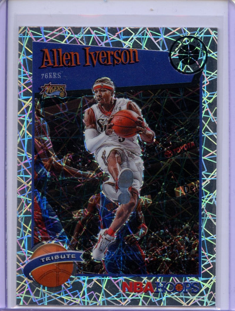 2019-20 Hoops Premium Allen Iverson Tribute Laser