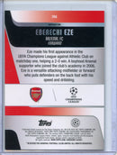 2025-26 Topps Chrome UEFA Club Comps Eberechi Eze Refractor