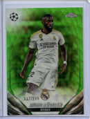 2023-24 Topps Chrome UEFA Antonio Rudiger Neon Green Wave 337/399