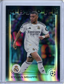 2024-25 Topps UEFA Club Competitions Kylian Mbappe Black Flowfractors