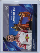 2023-24 Topps UEFA CC Timo Werner Road To London RF-18