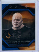 2024 Topps Dune Chrome Baron Vladimir Harkonnen Adversaries Caladan Blue 48/75