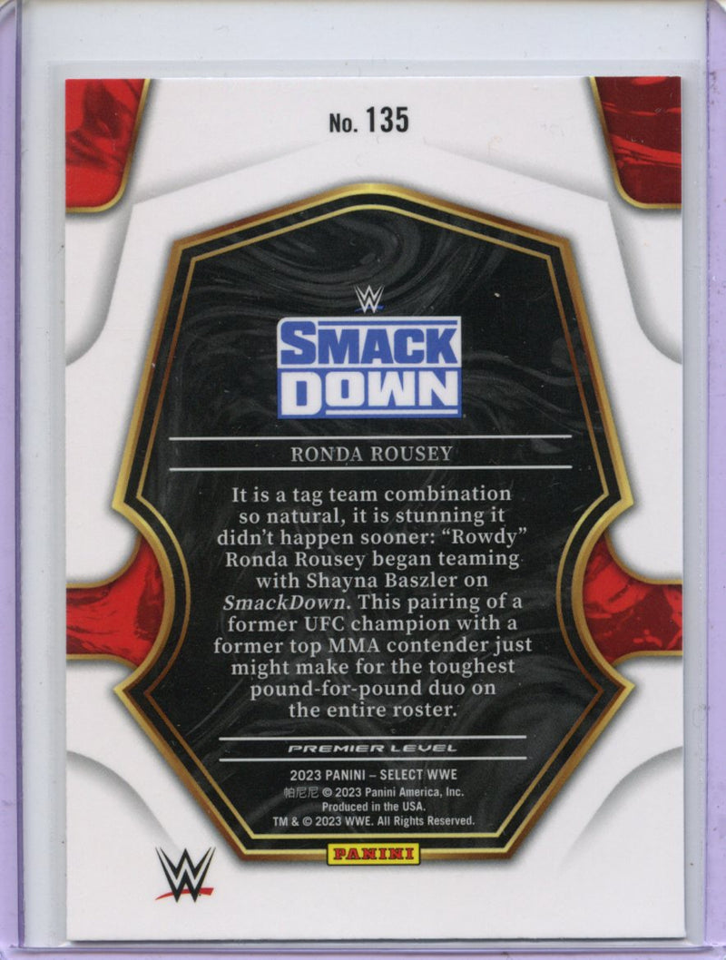 2023 Panini Select WWE Ronda Rousey Premier Level