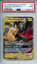 2019 Pokemon Sun & Moon Team Up Pikachu & Zekrom GX
