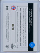 2024-25 Topps UEFA Club Competitions Thomas Muller Black & White Icy 31/150