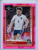 2025-26 Donruss Road to FIFA World Cup Declan Rice Optic Pink Ice 19/25