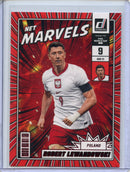 2025-26 Donruss Road to FIFA World Cup Robert Lewandowski Net Marvels Red