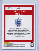 2025-26 Donruss Road to FIFA World Cup Declan Rice Optic Pink Ice 19/25