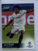 2020-21 Topps Stadium Club Chrome UEFA Champions League Jules Kounde